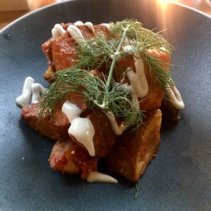 Harissa Home Fries  at Mildreds - Dalston in East London