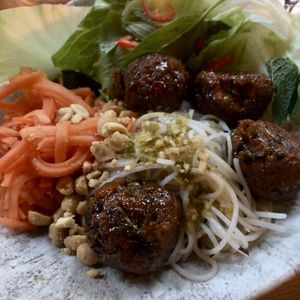 Shiitake Tempeh Bun Cha  at Mildreds - Dalston in East London