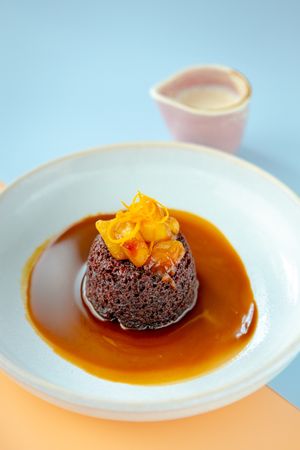 ginger sticky toffee at Mildreds - Dalston in East London