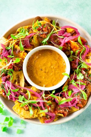 chipotle nachos at Mildreds - Dalston in East London