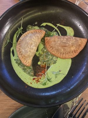 Empanadas   at Mildreds - Dalston in East London