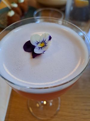 Mocktail. Tiny but tasty. at Mildreds - Dalston in East London