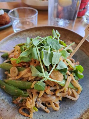 Noodles at Mildreds - Dalston in East London