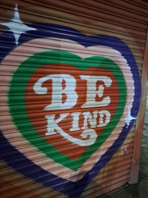 A reminder to 2 out of 3 encountered staff members in this place at Mildreds - Dalston in East London