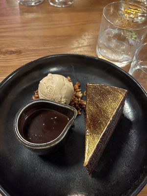 Chocolate cake   at Mildreds - Dalston in East London
