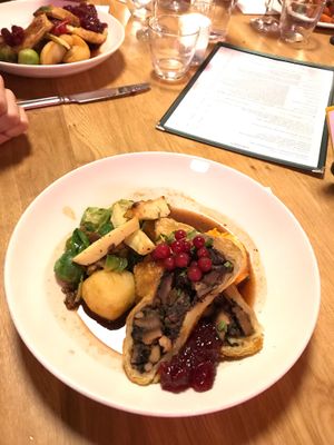 Christmas main  at Mildreds - Dalston in East London
