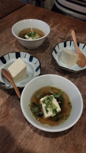 Starter at Tofu Room Dy's in Tokyo