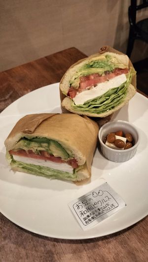 Sandwich at Tofu Room Dy's in Tokyo