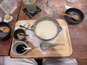   at Tofu Room Dy's in Tokyo