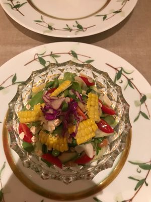 Salad  at Tofu Room Dy's in Tokyo