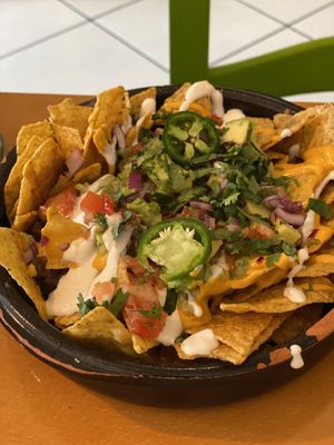 yummy nachos   at Boca Xica in Armacao De Pera