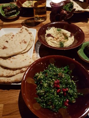 Tabbouleh at Mela Cafe in Oslo
