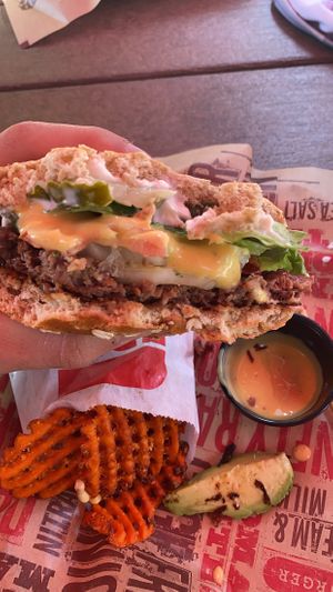 Beyond burger  at Epic Burger - Streeterville in Chicago