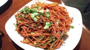  HAKKA NOODLES  at Mysore Palace in Franklin