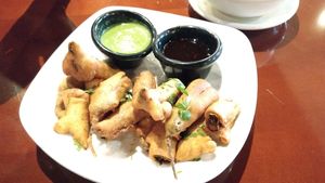 CHILLI PAKORA at Mysore Palace in Franklin