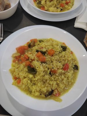 Arroz con verduras at Cafeteria Reina in Lugo