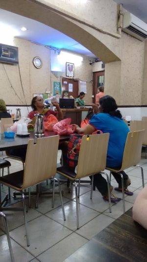 Basic but nice interior  at Komala Vilas - Buffalo Rd in Central Singapore