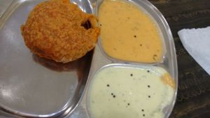 Onion bhaji at Komala Vilas - Buffalo Rd in Central Singapore