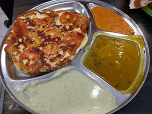 Uthappam at Komala Vilas - Buffalo Rd in Central Singapore