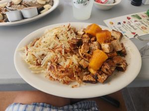 Eggs benedict?? Good flavors but no. at Stella's Cafe in Wildwood