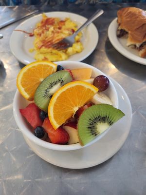 Fresh fruit bowl at Stella's Cafe in Wildwood