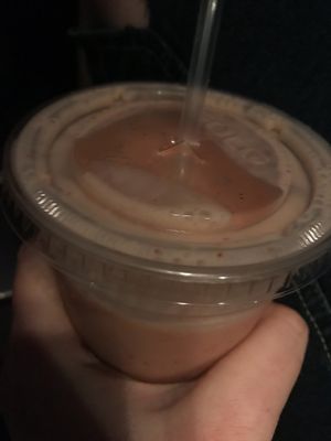 “Just Peachy” Smoothie at Stella's Cafe in Wildwood