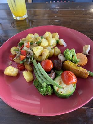 Vegan Breakfast  at Bird's Nest Cafe in Chiang Mai