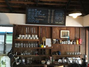 service area at Bird's Nest Cafe in Chiang Mai