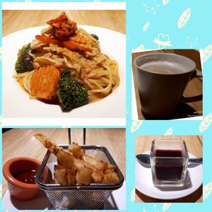 腐乳泡菜義大利套餐，好吃！好飽！ at Mani Mani in Taipei