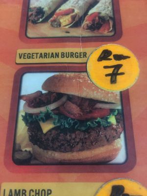 Falafel Burger  at Arab Food & Western Food in Langkawi