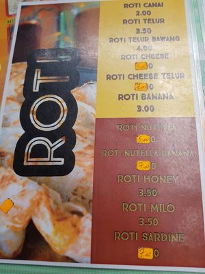 Rotis at Arab Food & Western Food in Langkawi