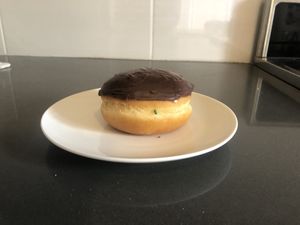 Boston Creme  at Vegan Donut Gelato in Oakland