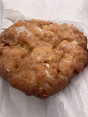 Apple fritter at Vegan Donut Gelato in Oakland