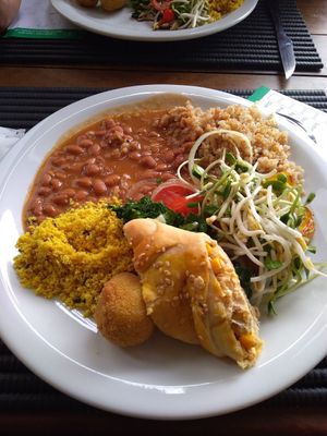 self-service at Apetit Natural in Brasilia