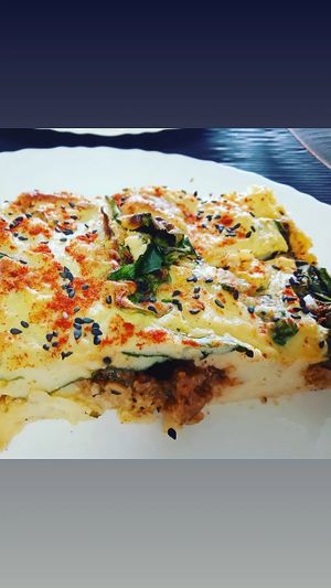 Vegan gluten free pie at Veggie Momi in Albufeira