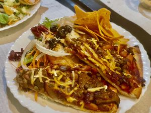 Pizza Dish of the Day €8.50  at Veggie Momi in Albufeira