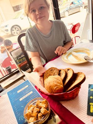 Tofu cheese starter  at Veggie Momi in Albufeira