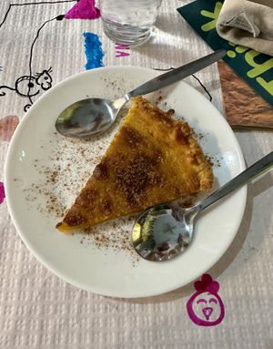 Best vegan pastel de nata of… the world !  at Veggie Momi in Albufeira