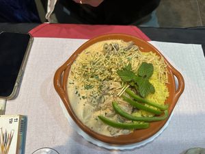 Stroganoff (hubby wanted it after tasting how yummy mine was) x  at Veggie Momi in Albufeira