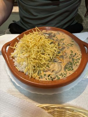 Strogonoff   at Veggie Momi in Albufeira