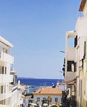 The view from the hill where it is  at Veggie Momi in Albufeira