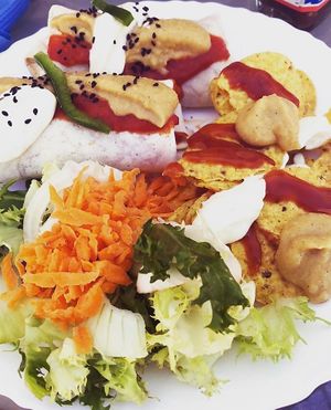 Wraps  at Veggie Momi in Albufeira