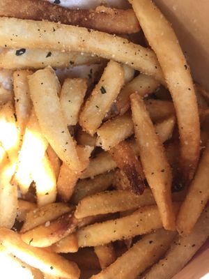 Fries small was huge   at On The Bus in Milwaukee