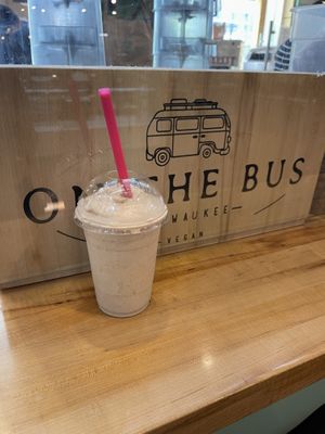 Biscoff Cookie shake  at On The Bus in Milwaukee