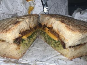 Southwest melt  at On The Bus in Milwaukee