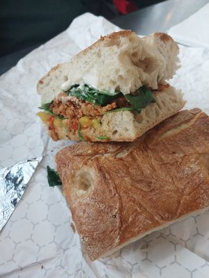 spicy Italian at On The Bus in Milwaukee