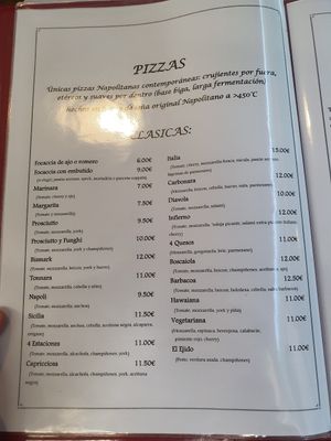  at Osteria Da Ralph Pizzeria in Almeria