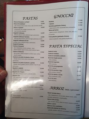  at Osteria Da Ralph Pizzeria in Almeria