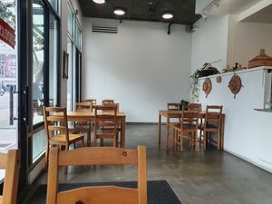 The restaurant at Moya in San Francisco