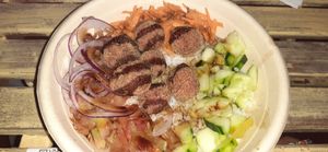 Pokė bowl hai phong at The Burger Cafe in Tenerife